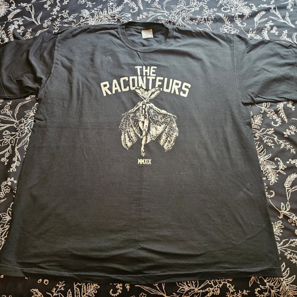 The Raconteurs 2019 Help Us Stranger Tour Shirt (Comfort Colors - XXL)